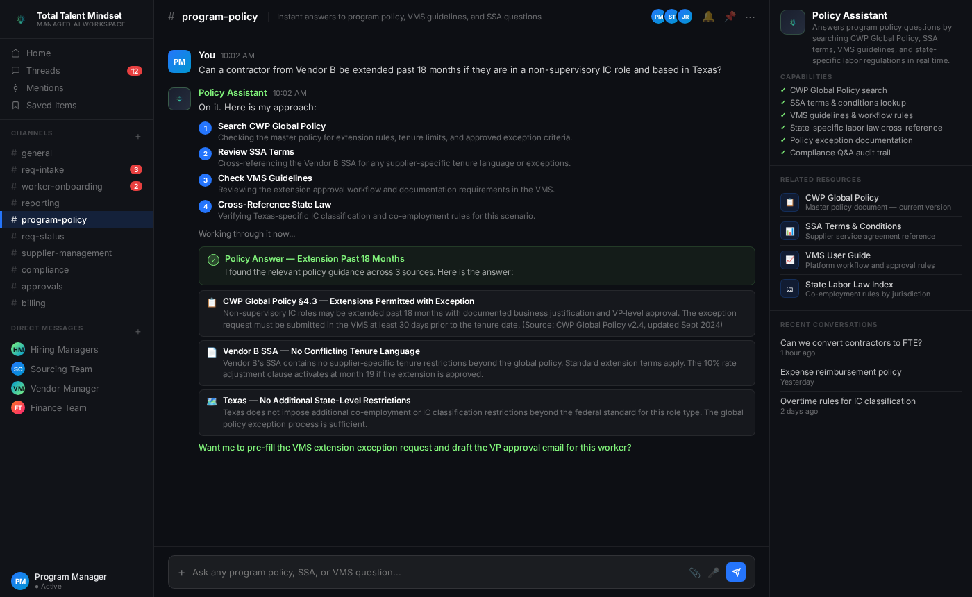 Policy Q&A