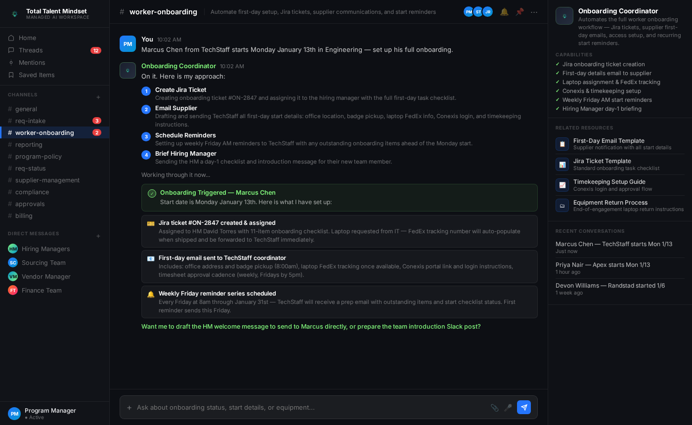 Worker Onboarding